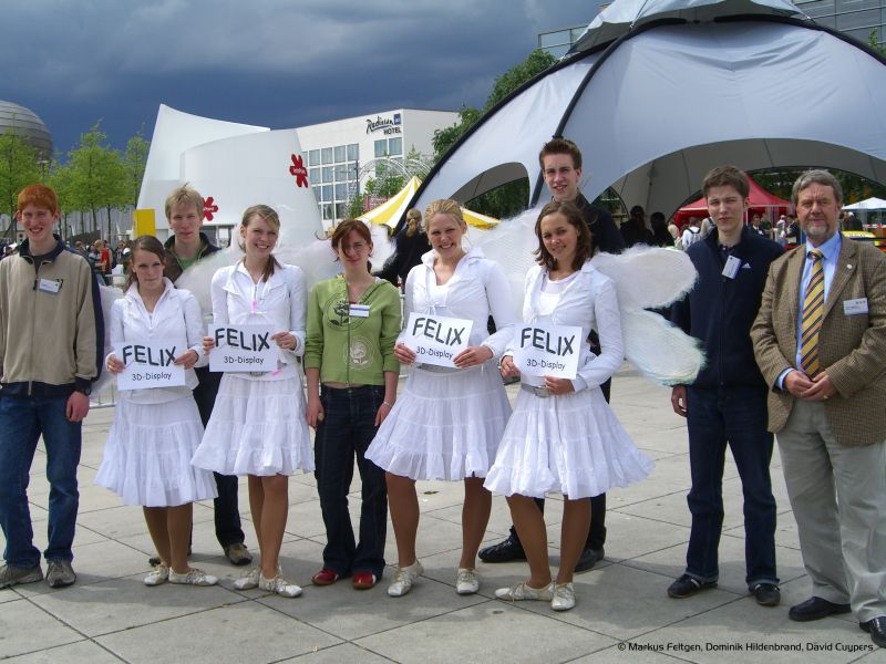 Ideenpark Engel mit FELIX-Team